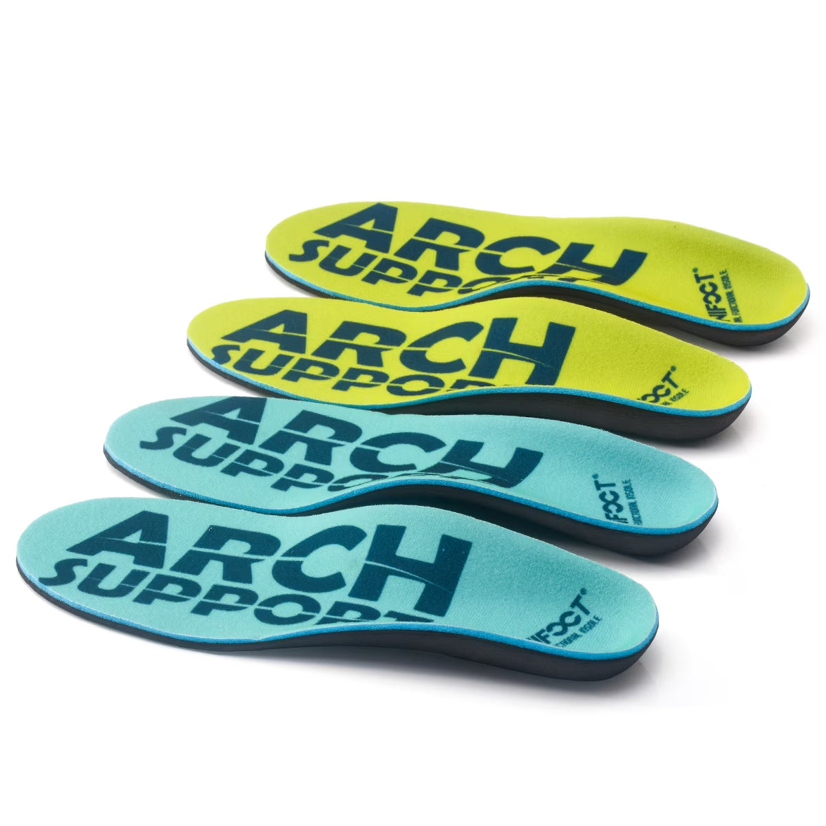 Arch Support Orthotic Insoles - 2 Pairs for Men
