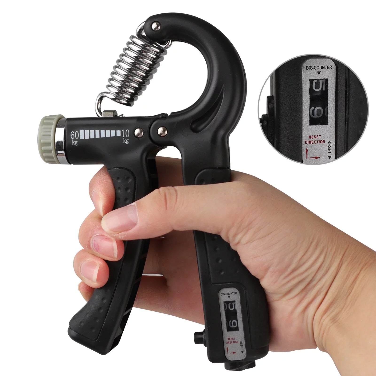 Hand Grip Strengthener,  Black