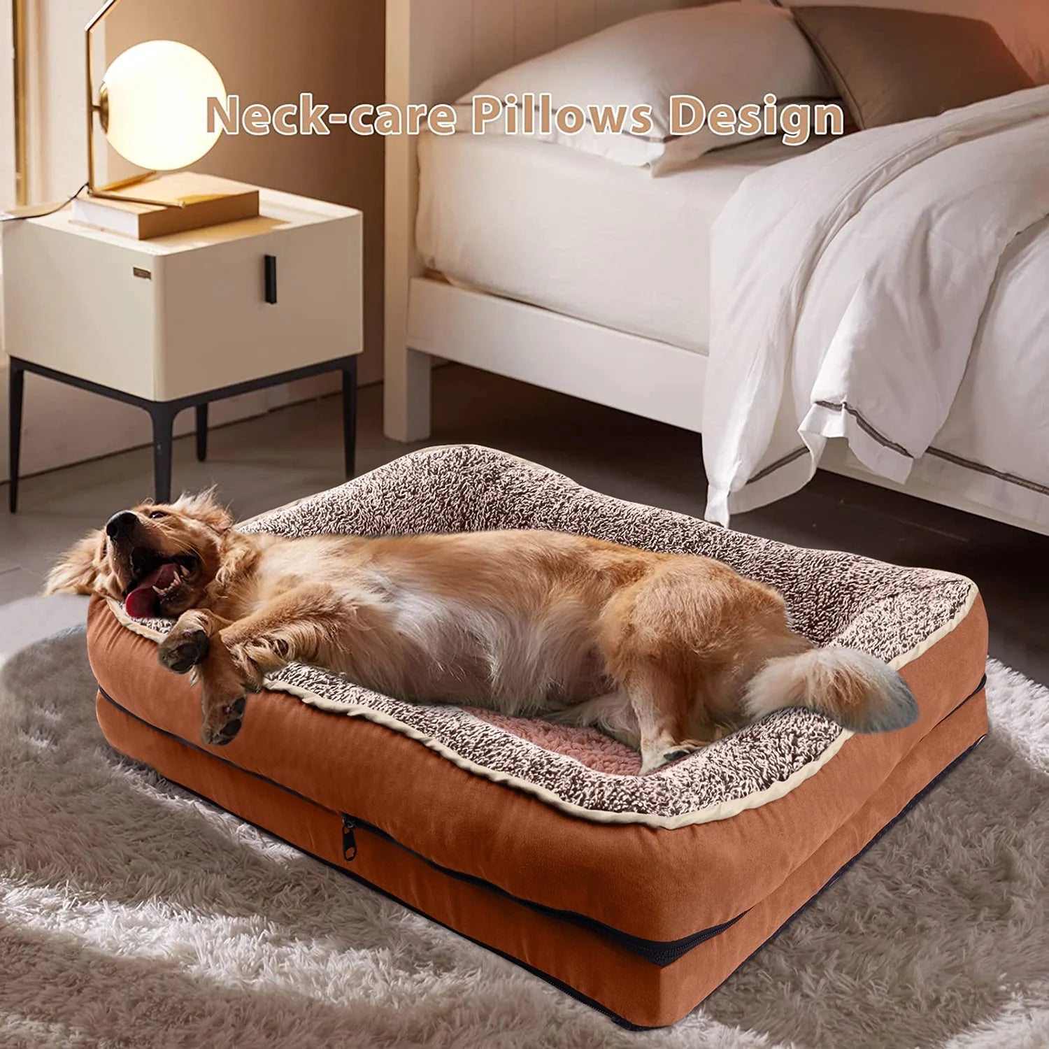 Dog Beds for Large Medium Small Dogs 