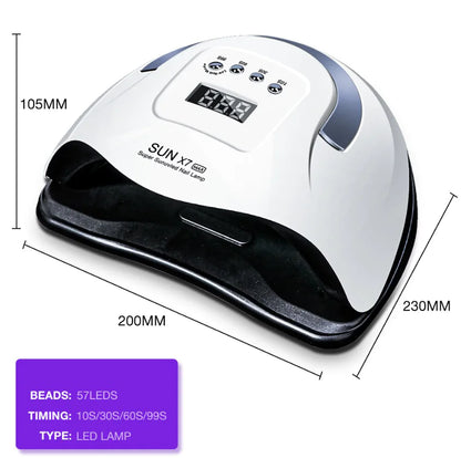 Nail Dryer LED Lamp UV Light Polish Gel Curing Machine Electric Manicure