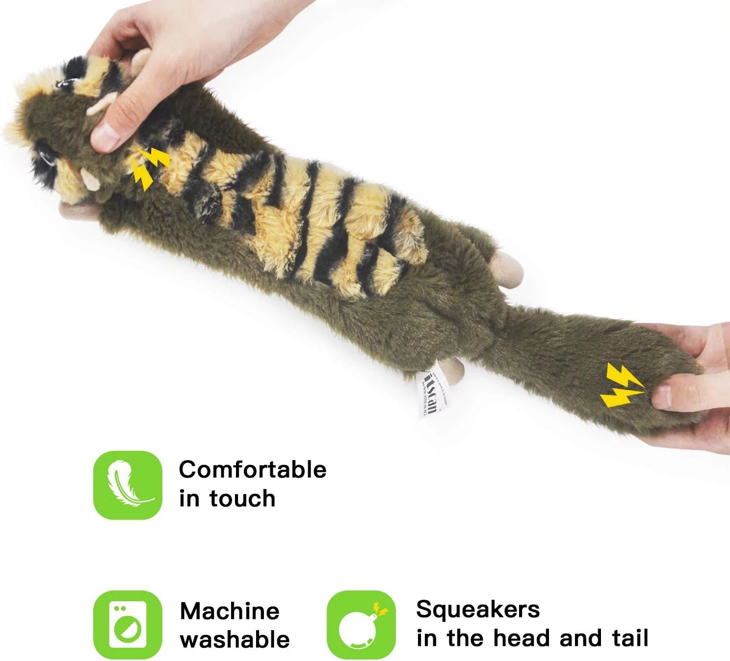 Crinkle Dog Toys for Small Dogs - 6 Pack 