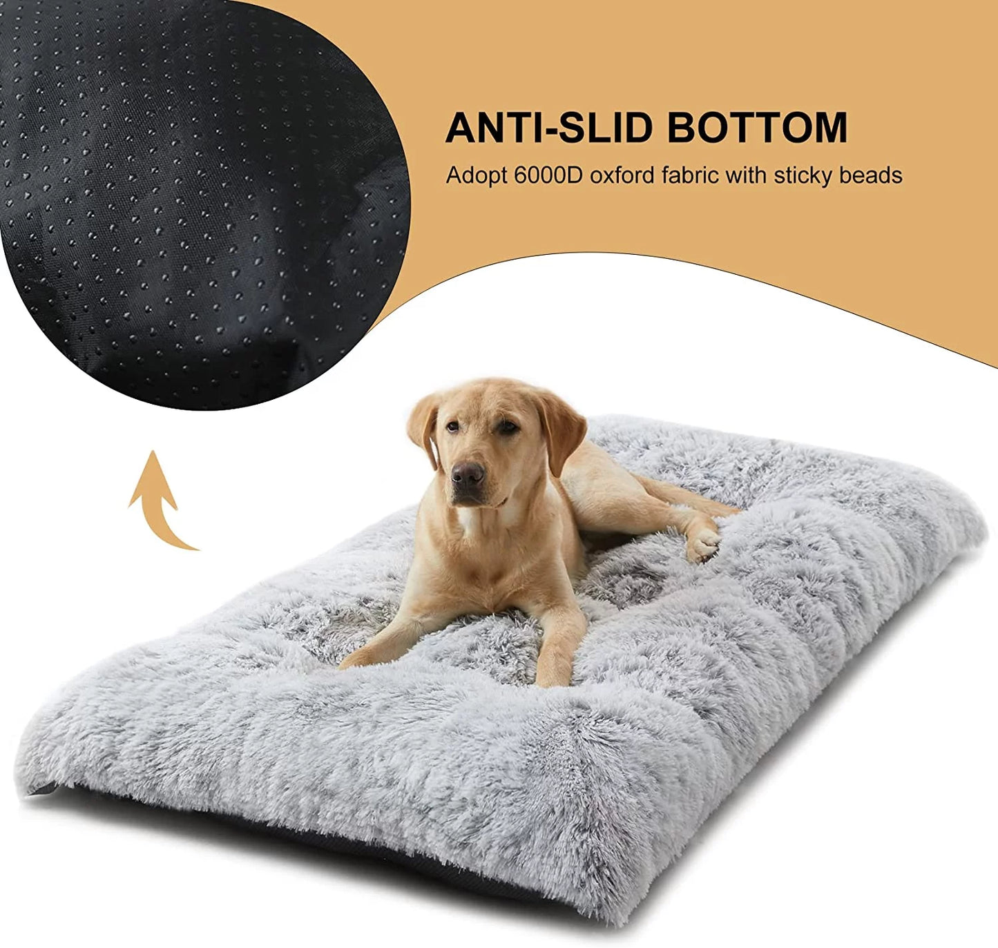 Dog Bed for Large and Medium Dogs, 48 x 28 inch