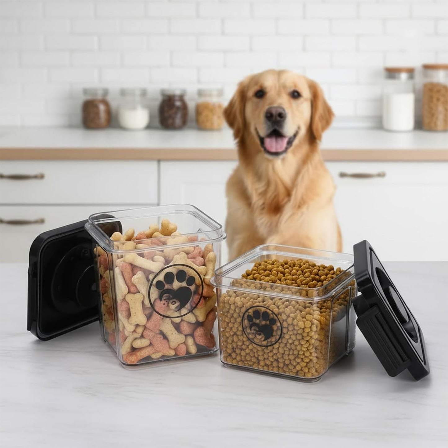 Dog Treat Container, Rectangle