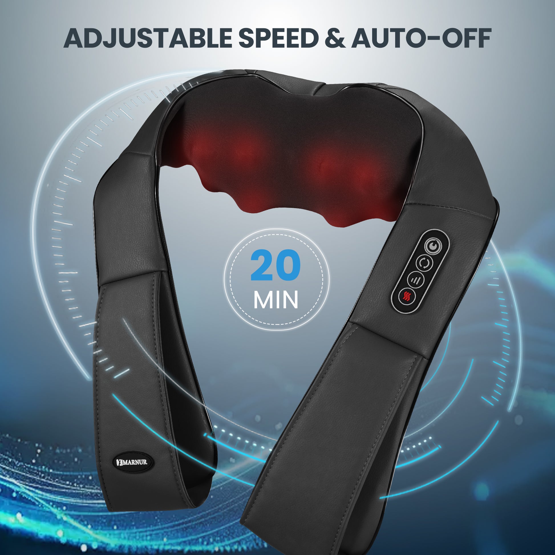 Neck and Shoulder Massager, Black