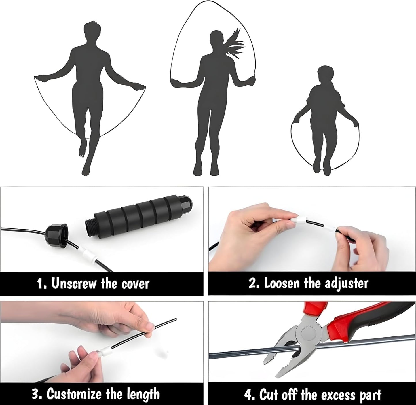 Jump Ropes for Fitness at Home Gym Workout