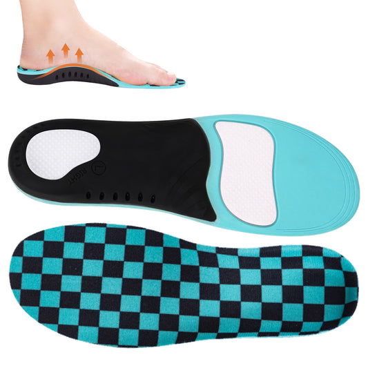Orthotic Insoles for Plantar Fasciitis Relief for Flat Feet, Suitable for Men and Women, Size S