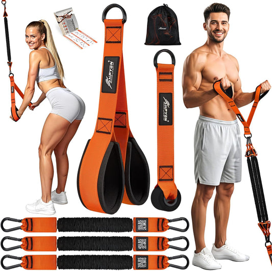 HPYGN Heavy Duty Resistance Bands for Comprehensive Upper Body Training