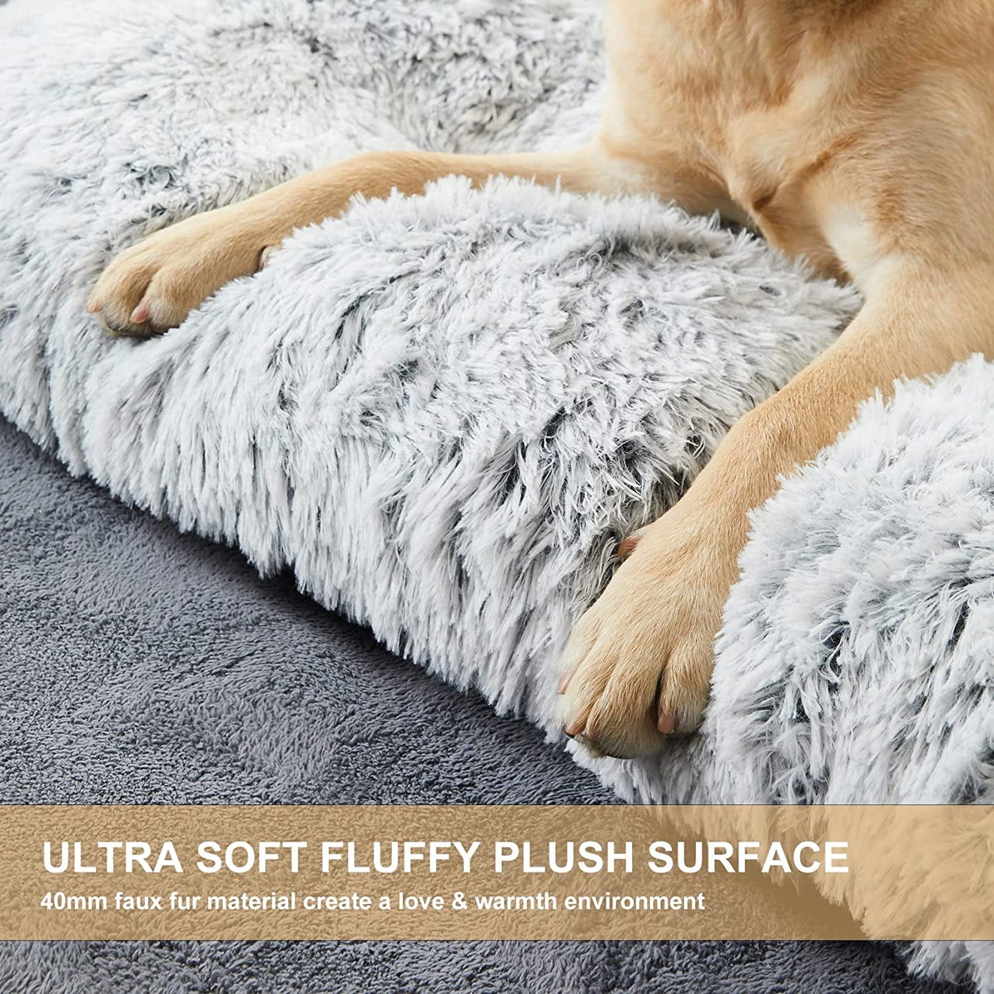 Large Dog Bed for Large and Medium Dogs 41 x 27 inch