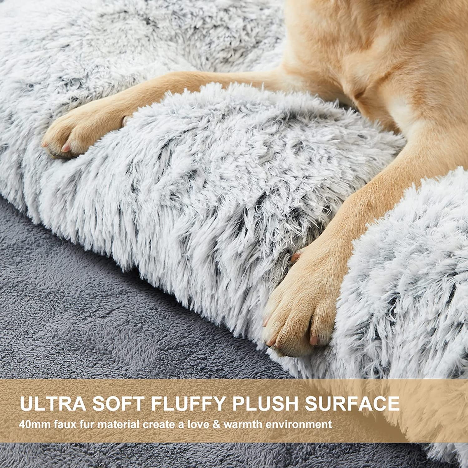 Large Dog Bed for Large and Medium Dogs 41 x 27 inch
