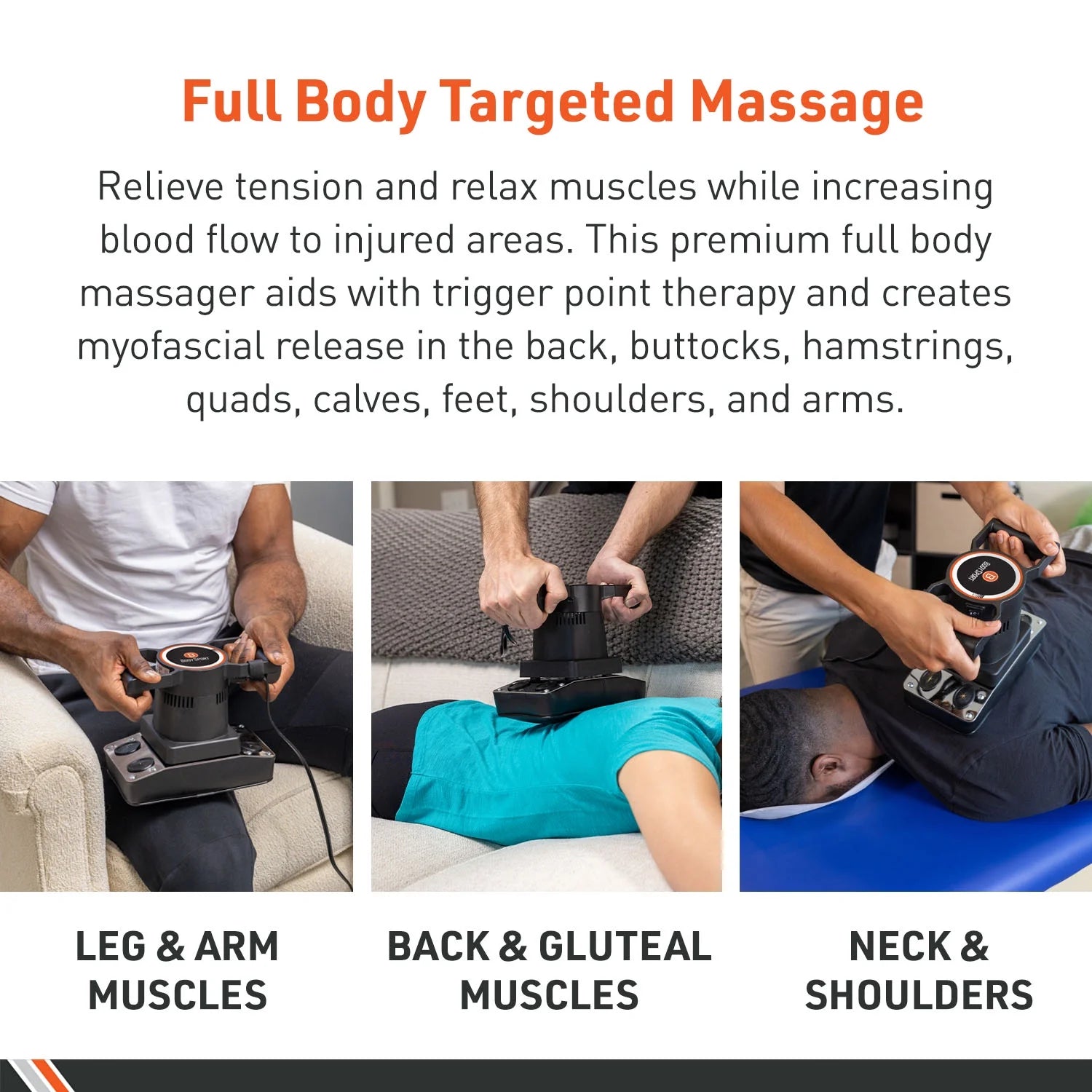 Therapeutic Variable Speed Professional Vibrating Massager 