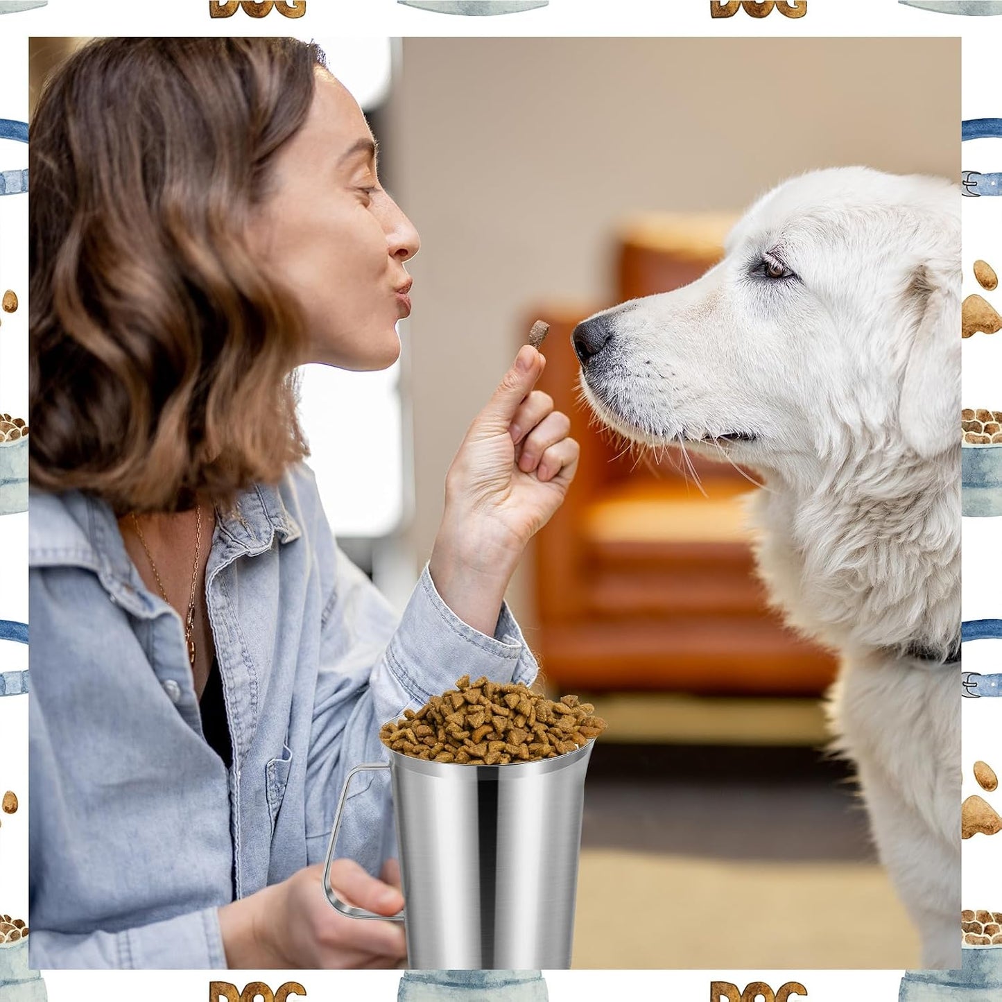 2Cup Dog Food Scoop 