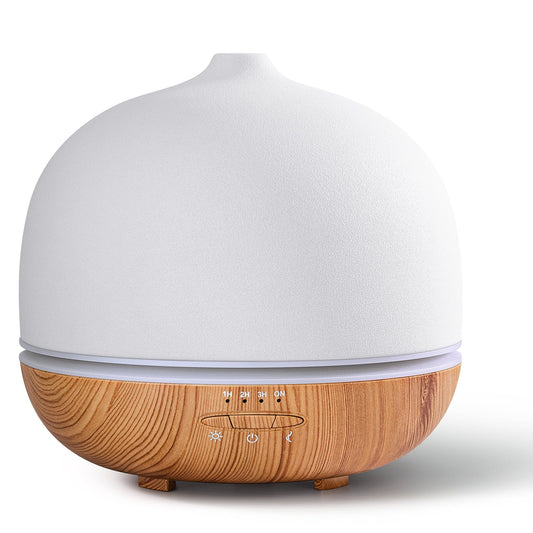 500ml Ceramic Essential Oil Diffuser for Spacious Areas 