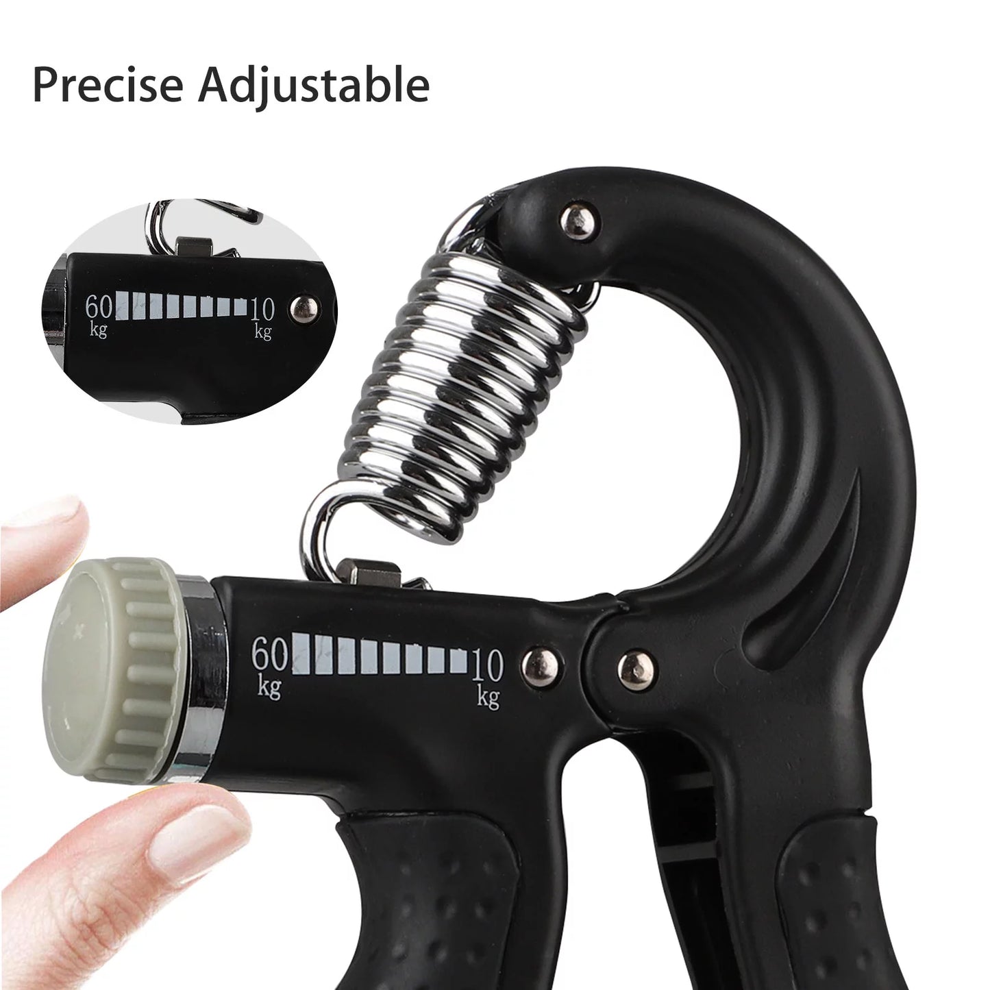 Hand Grip Strengthener,  Black