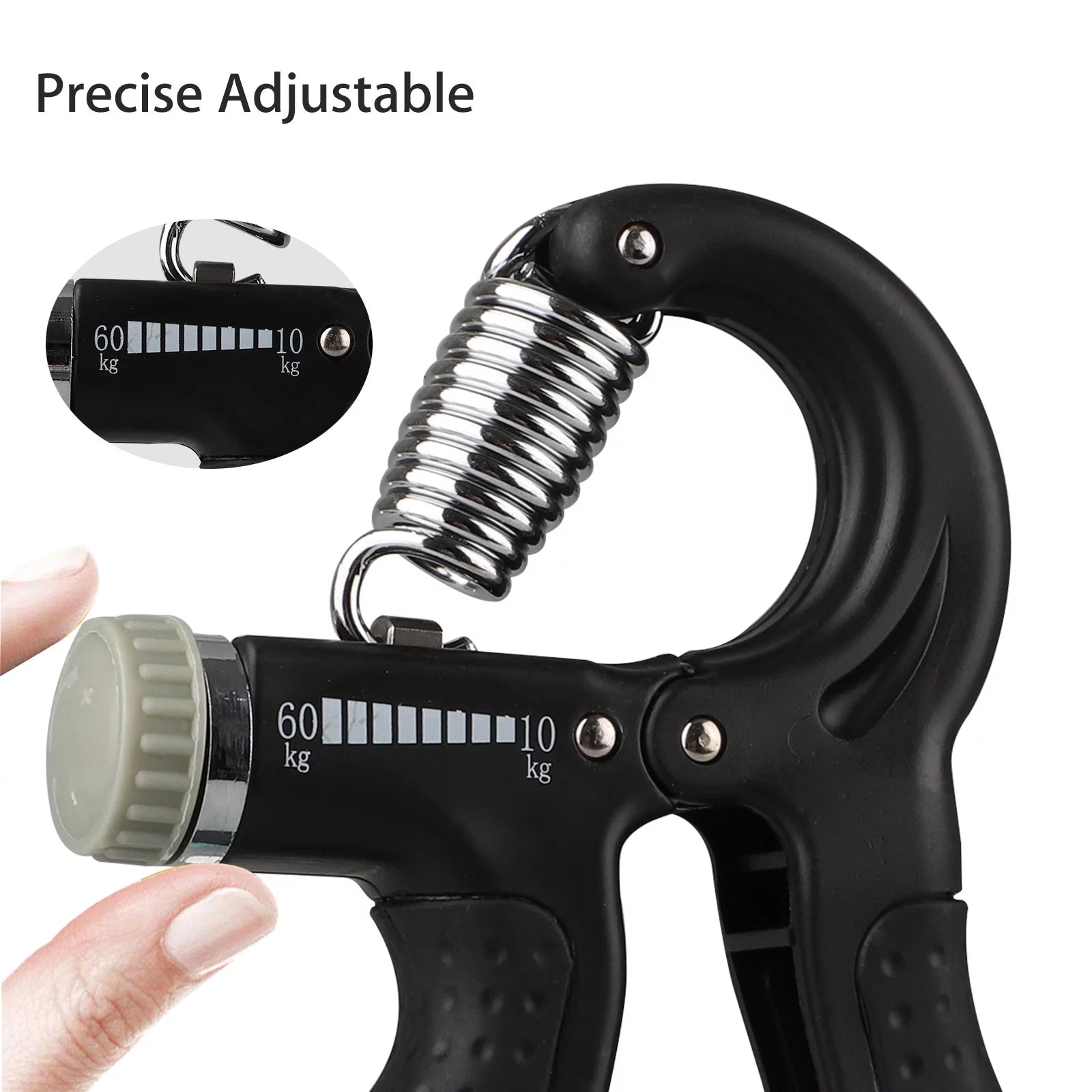 Hand Grip Strengthener,  Black