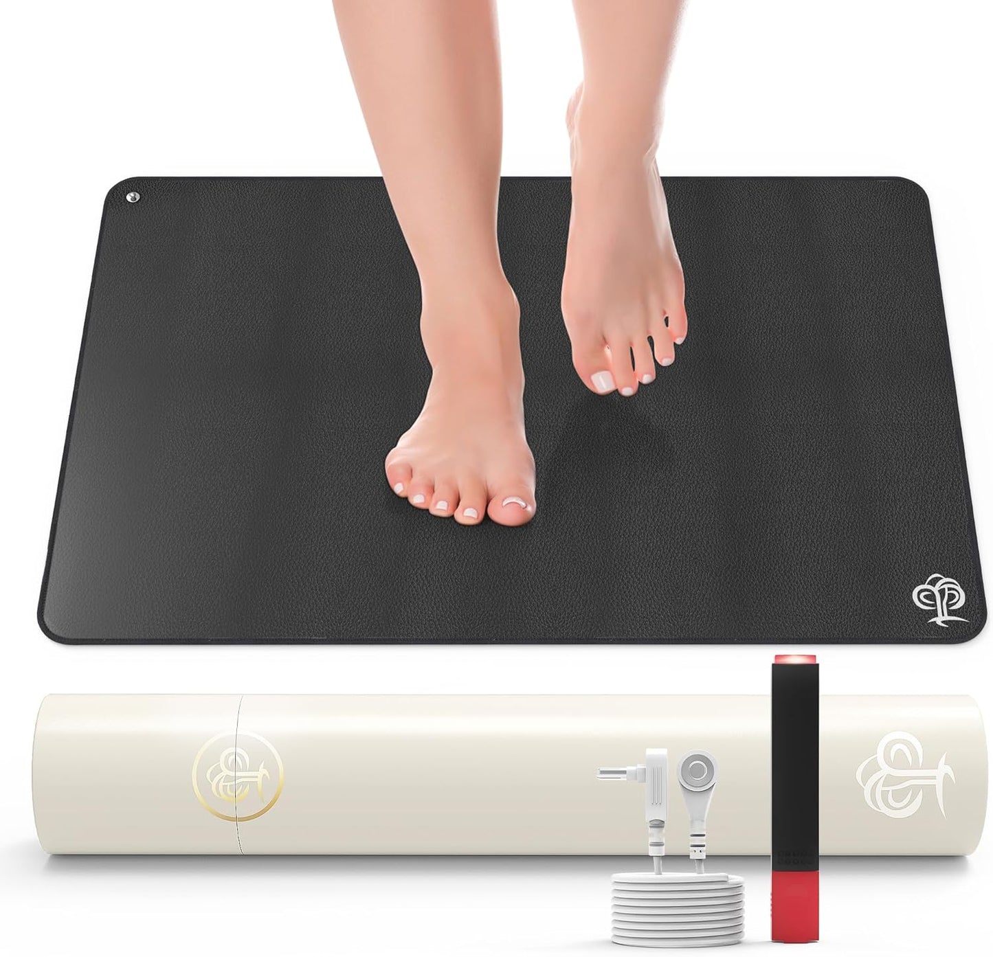 Grounding Mat for Feet 3MM Thickened Earthing Mat Grounding Pad 