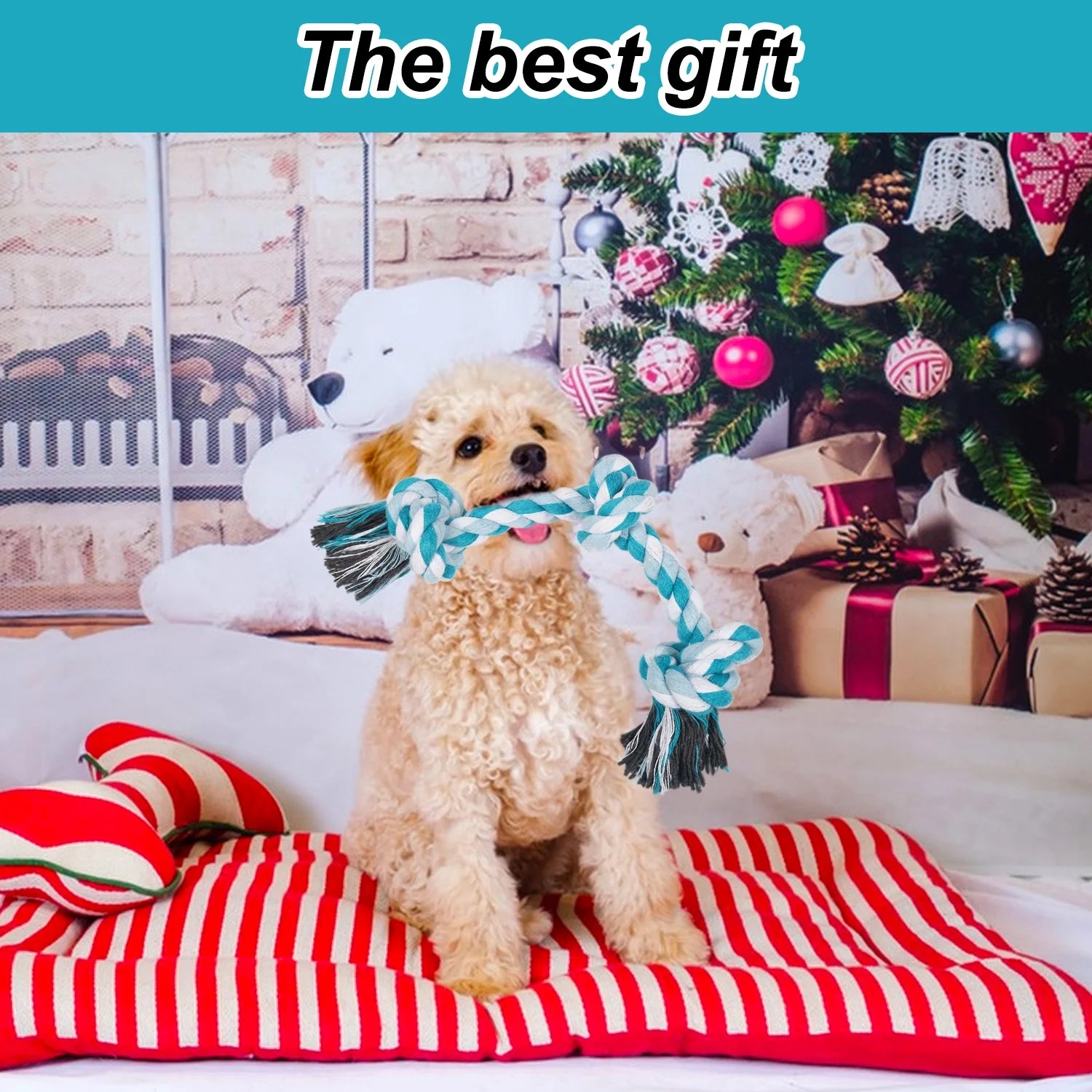 Vivifying 3 Knots Dog Rope Toys
