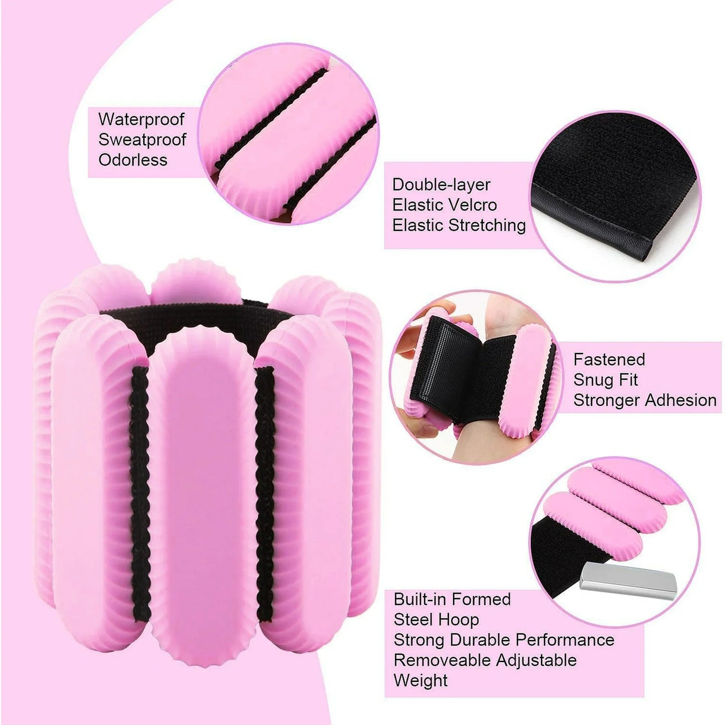 Pilates Wrist & Ankle Weights for Women