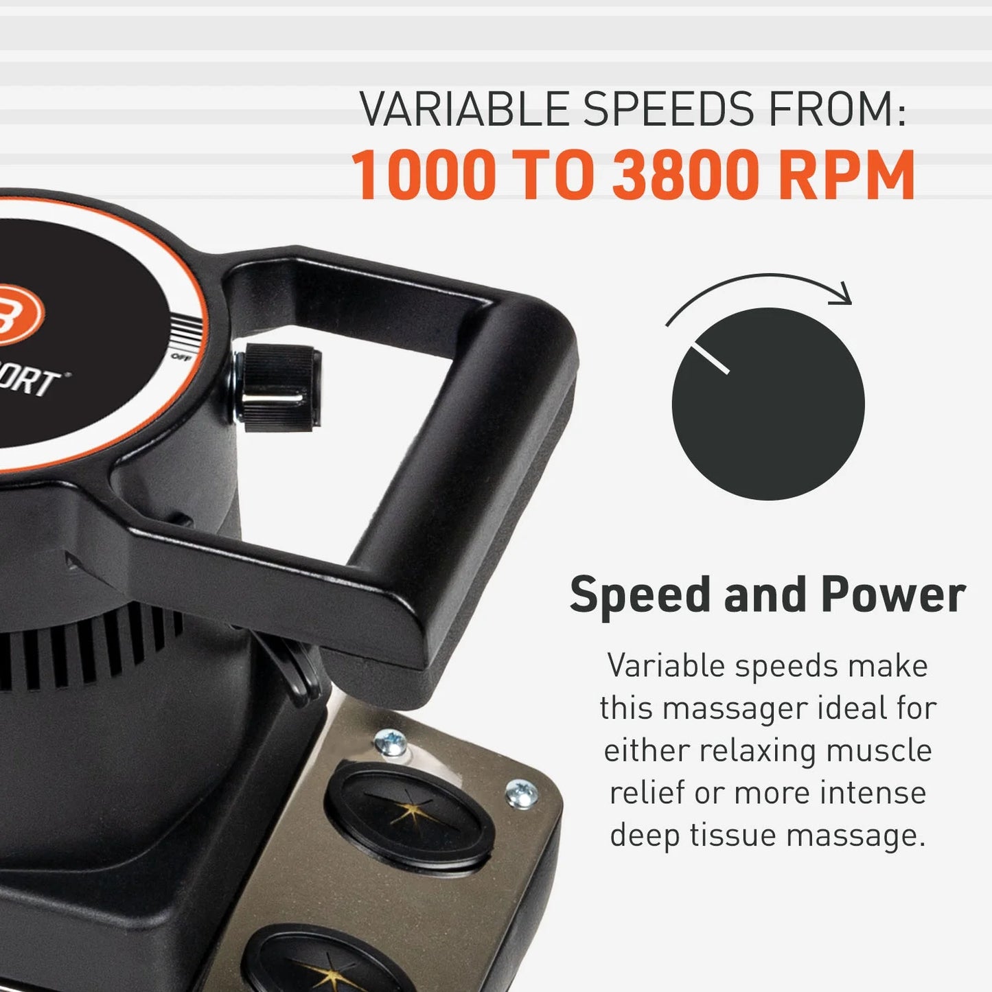 Therapeutic Variable Speed Professional Vibrating Massager 