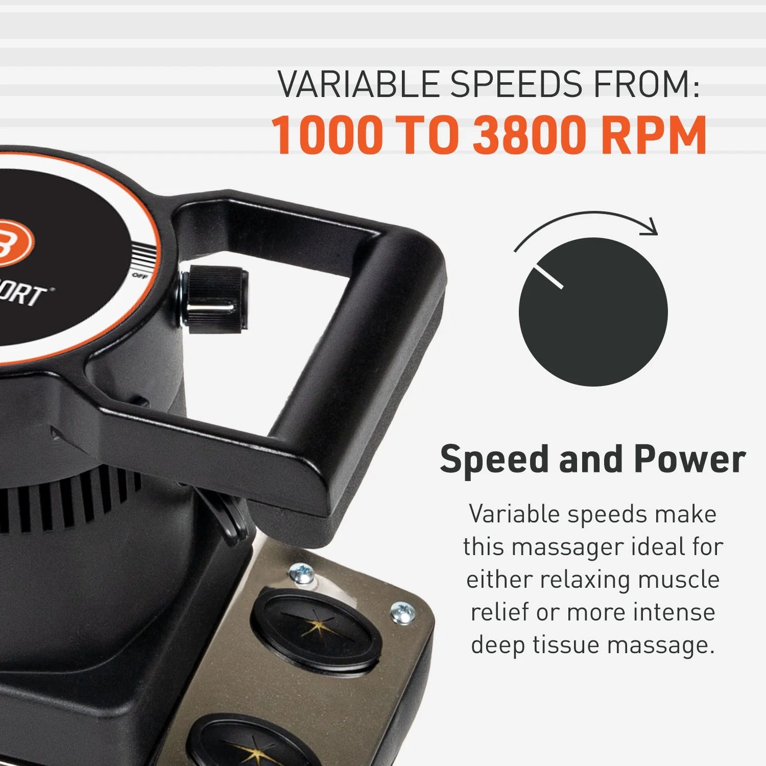 Therapeutic Variable Speed Professional Vibrating Massager 