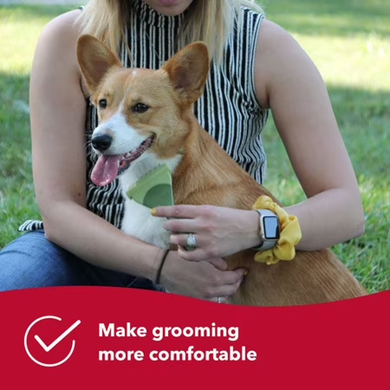 Safari Shed Magic Deshedding & Detangling Dog Brush - Small