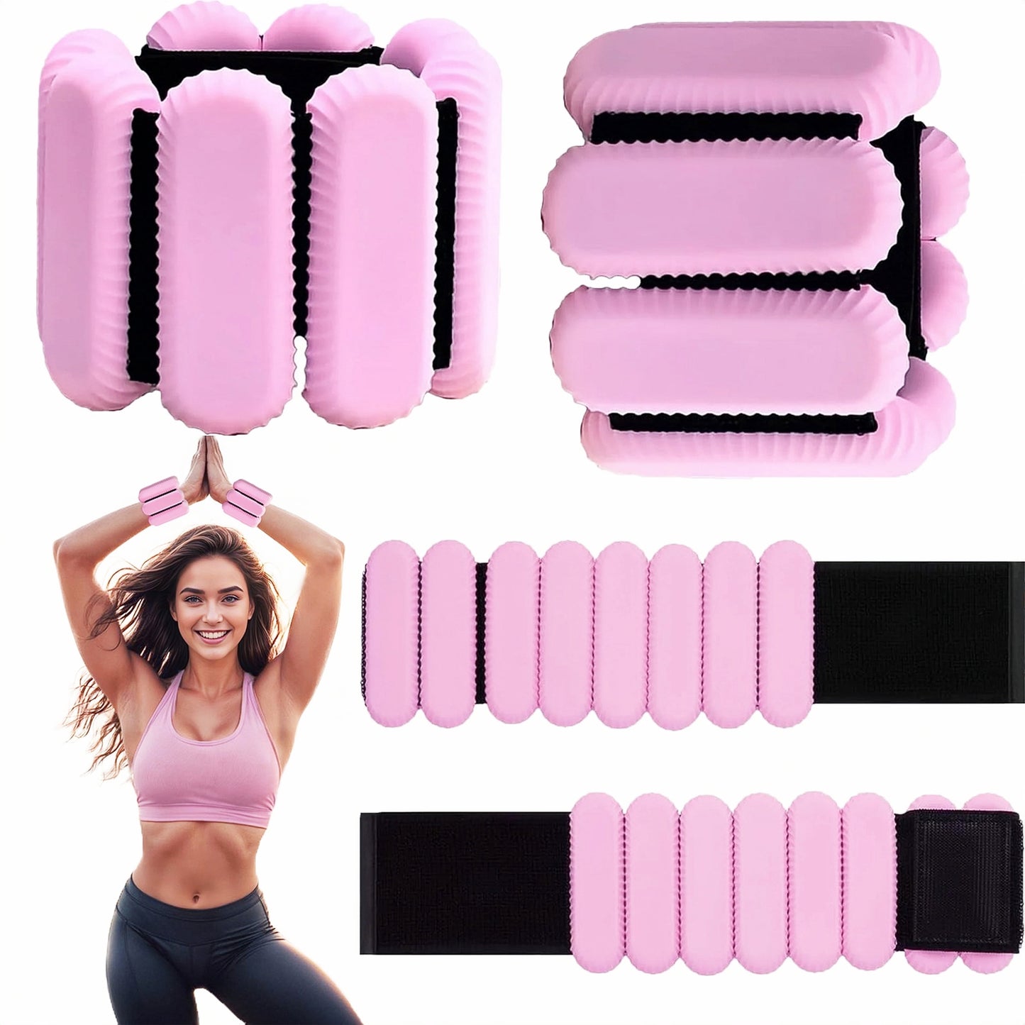 Pilates Wrist & Ankle Weights for Women