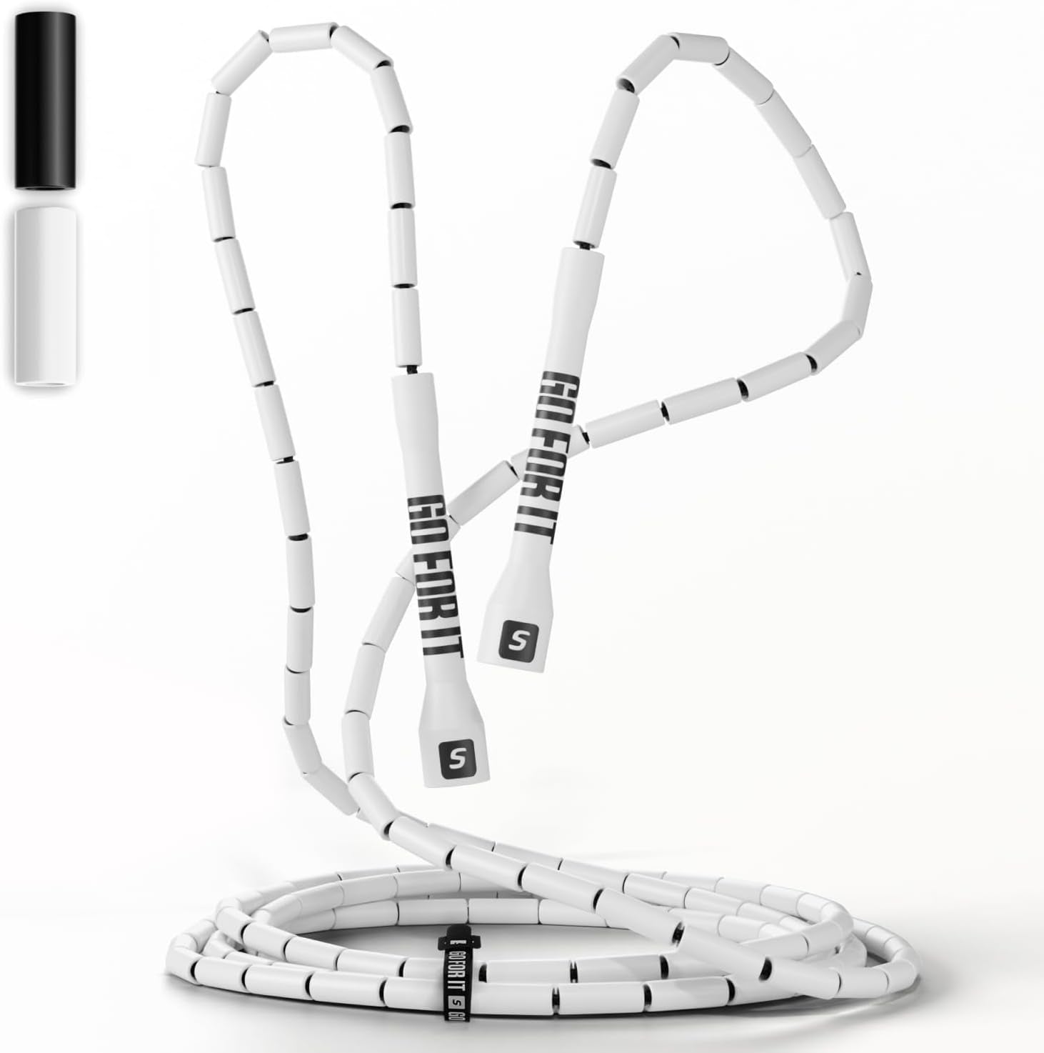 Sportbit Custom-Fit Beaded Jump Rope