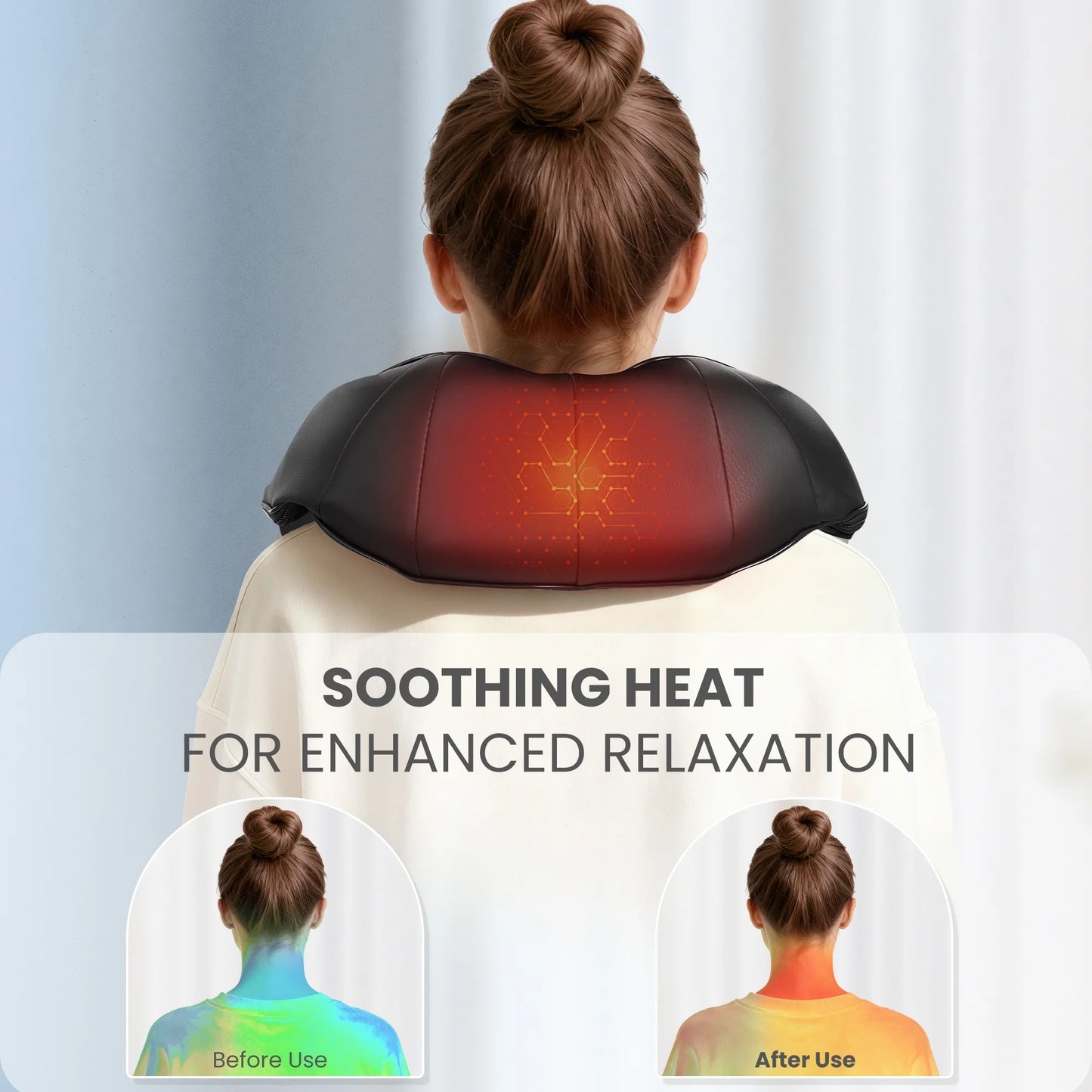 Neck and Shoulder Massager, Black
