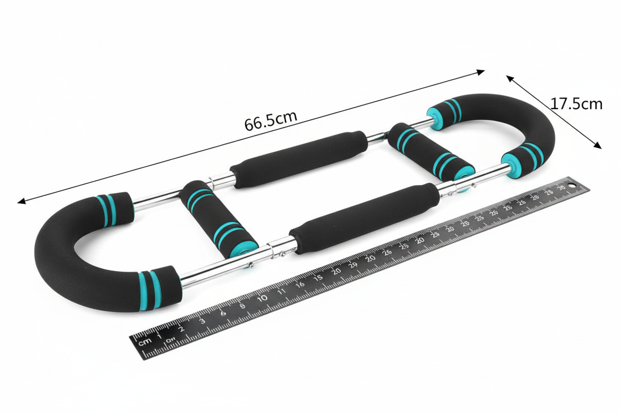 Arm strengthener with measurements
