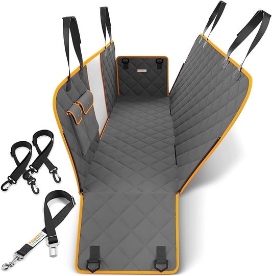 Dog Car Seat Cover, Waterproof & Nonslip Back Seat 