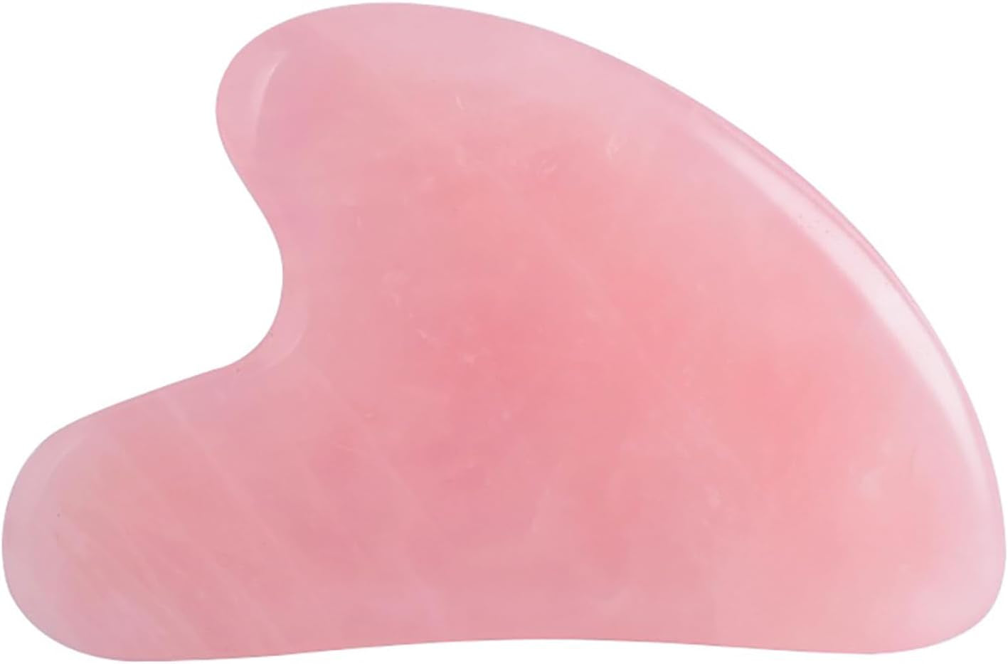 Gua Sha Jade Stone Massage Tool for Woman (Pink)