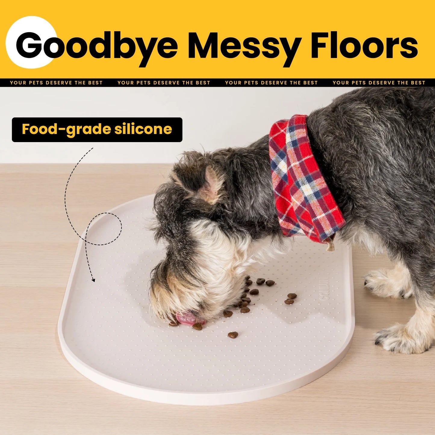 Dog Food Mat, 32"X20" 