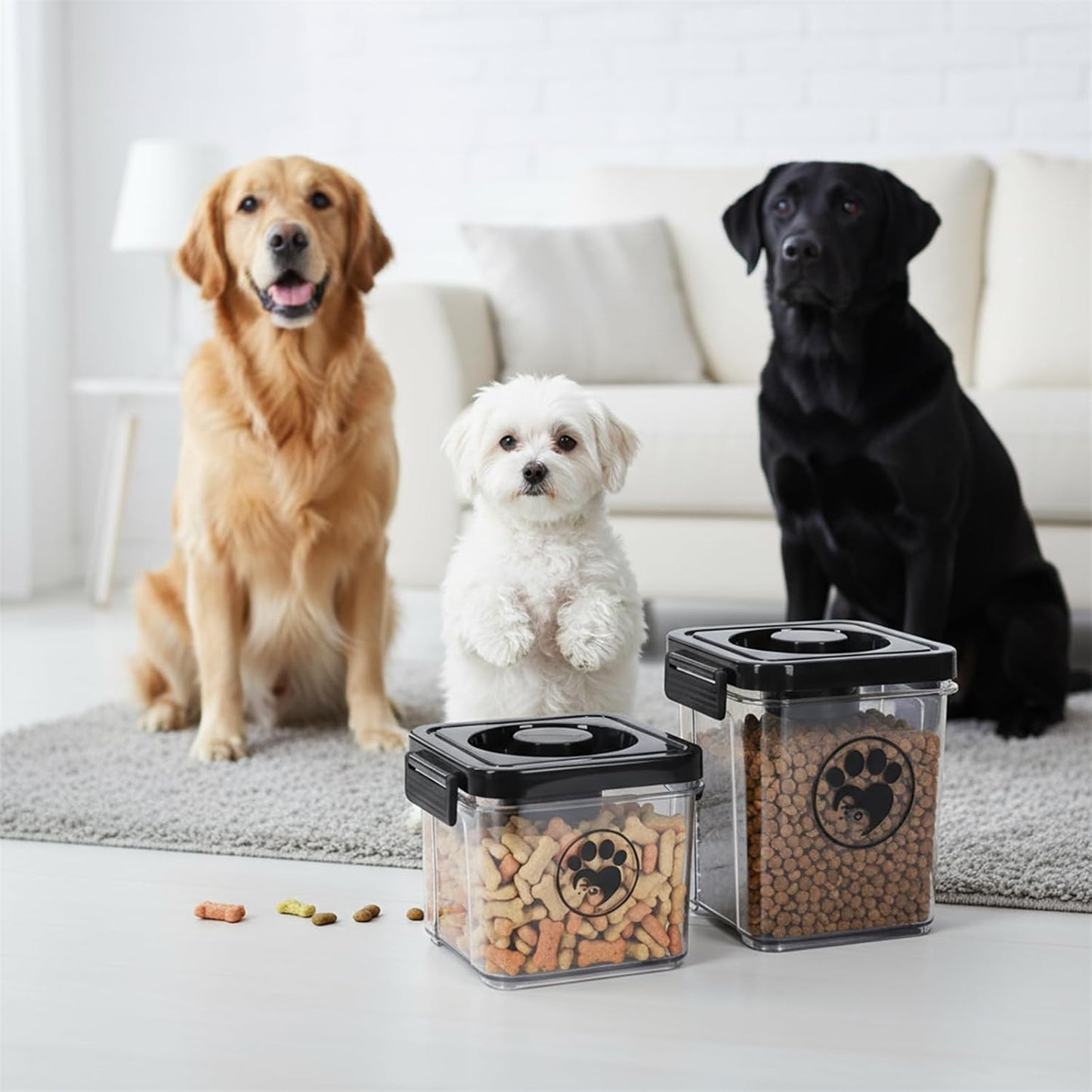 Dog Treat Container, Rectangle