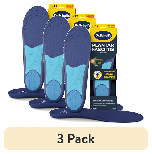 Dr. Scholl's Orthotics for Women (3-Pack), Shoe Sizes 6-10, Includes 1 Pair