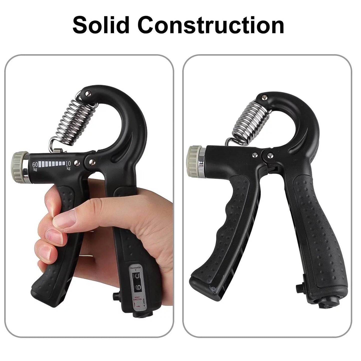 Hand Grip Strengthener,  Black