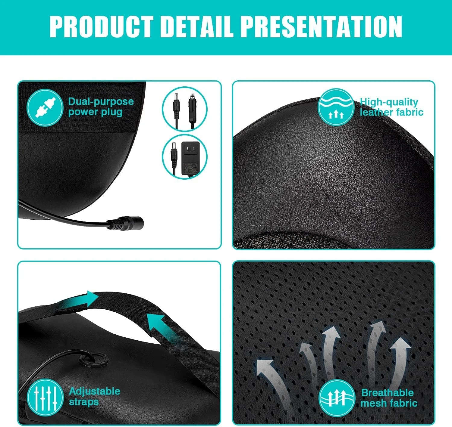 Shiatsu Back and Neck Massager with Heat.