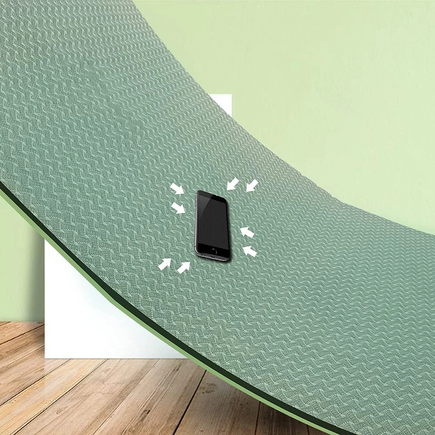 Eco-Friendly Yoga Mat for Exercise and Pilates for Men and Women
