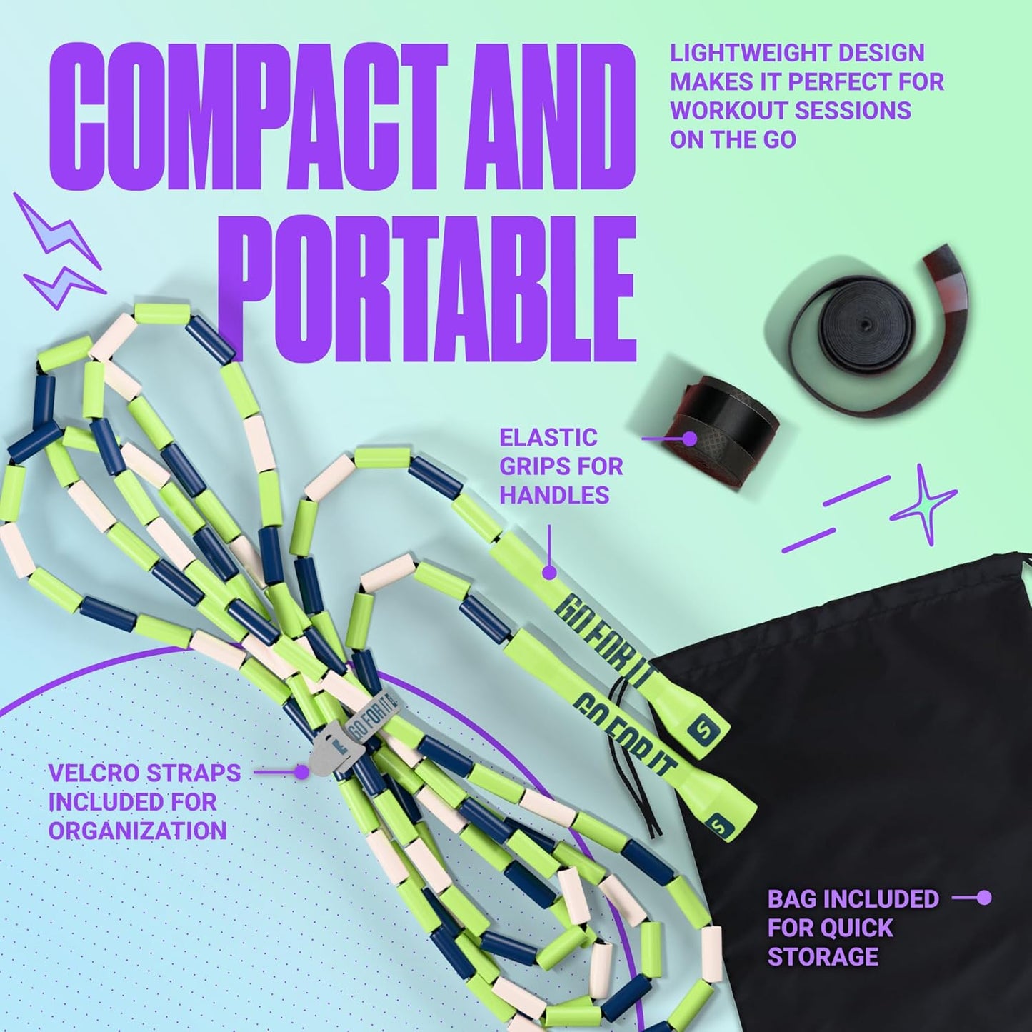 Durable Fitness Rope for Gym & Home