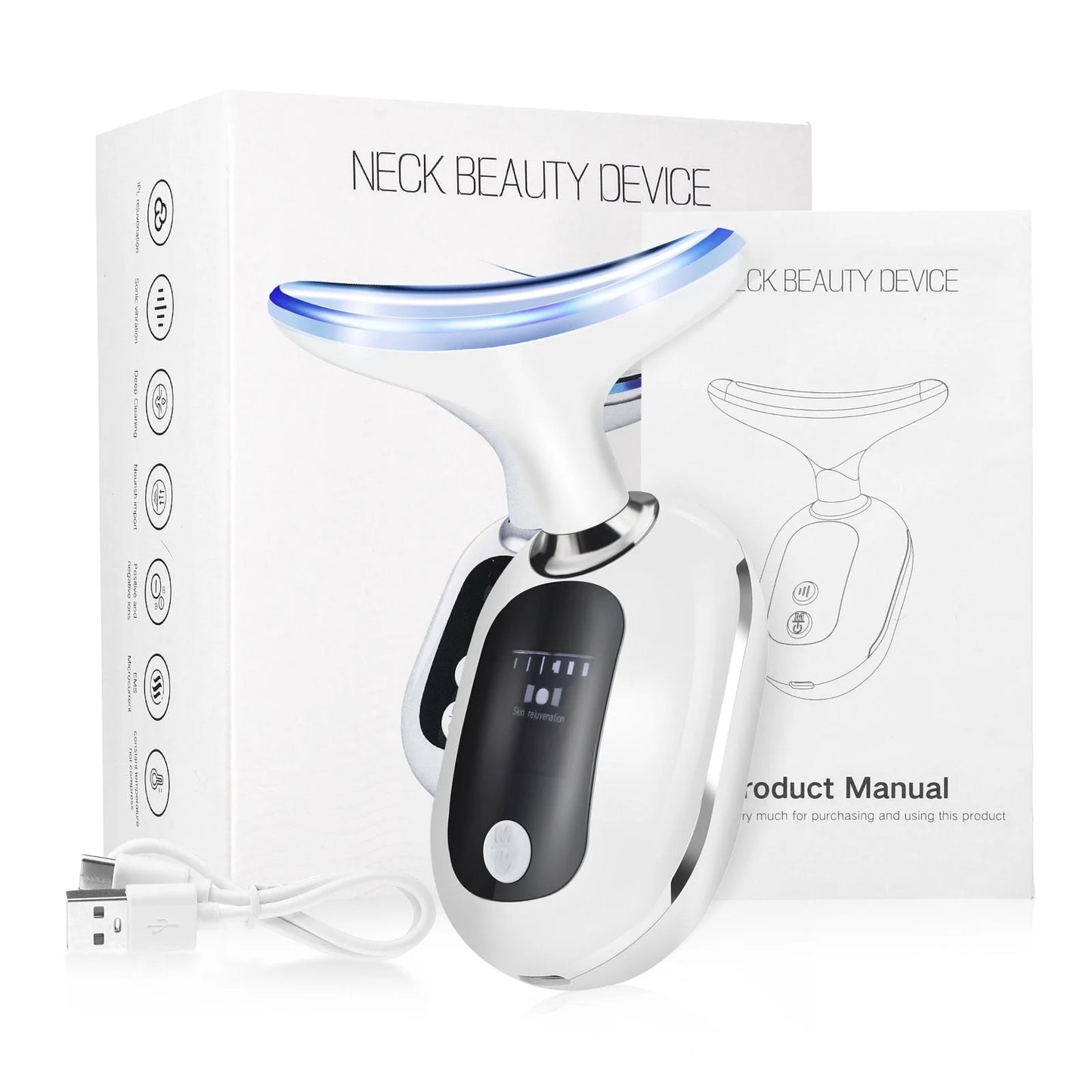 Firming Wrinkle Removal Device for Neck and Face