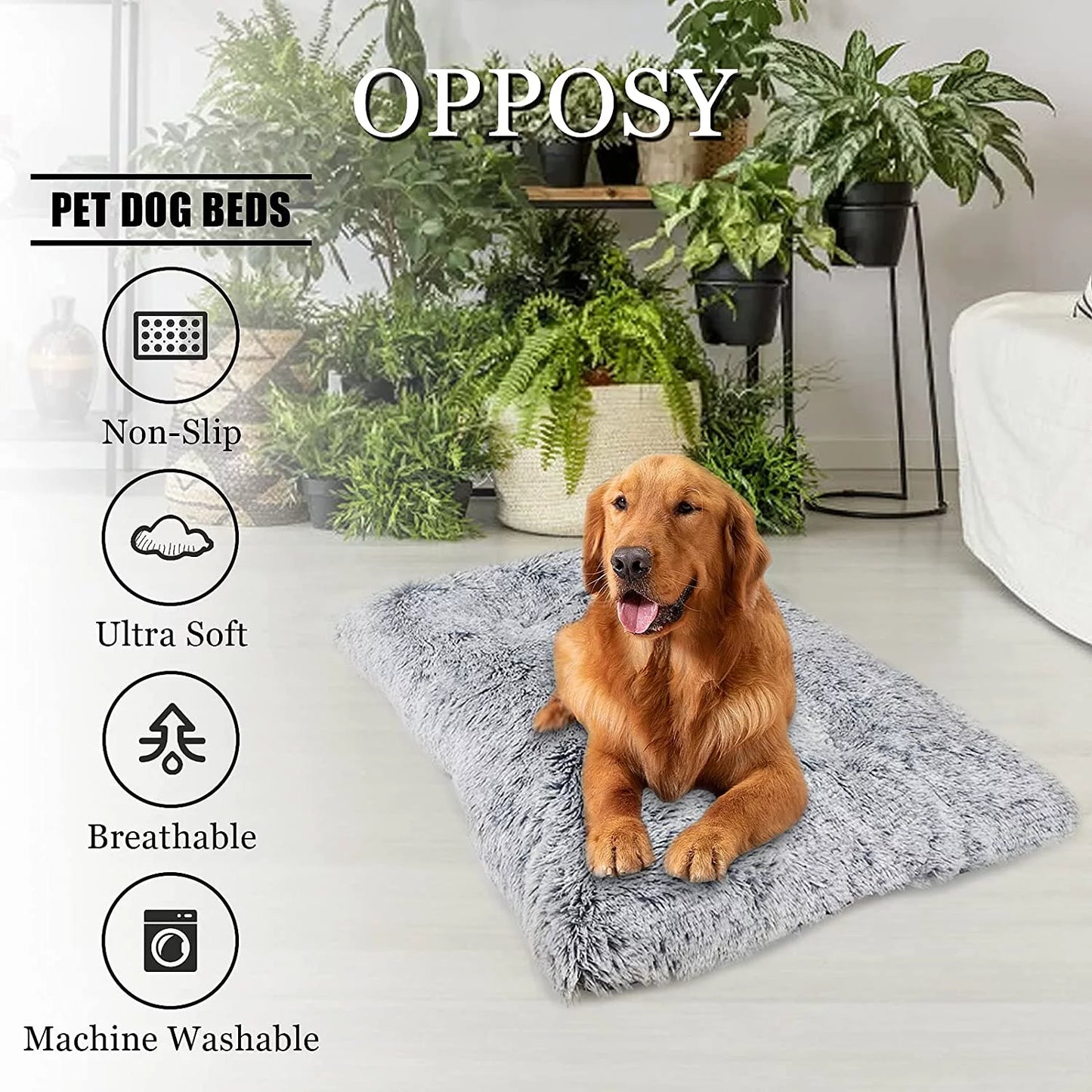 Large Dog Bed for Large and Medium Dogs 41 x 27 inch