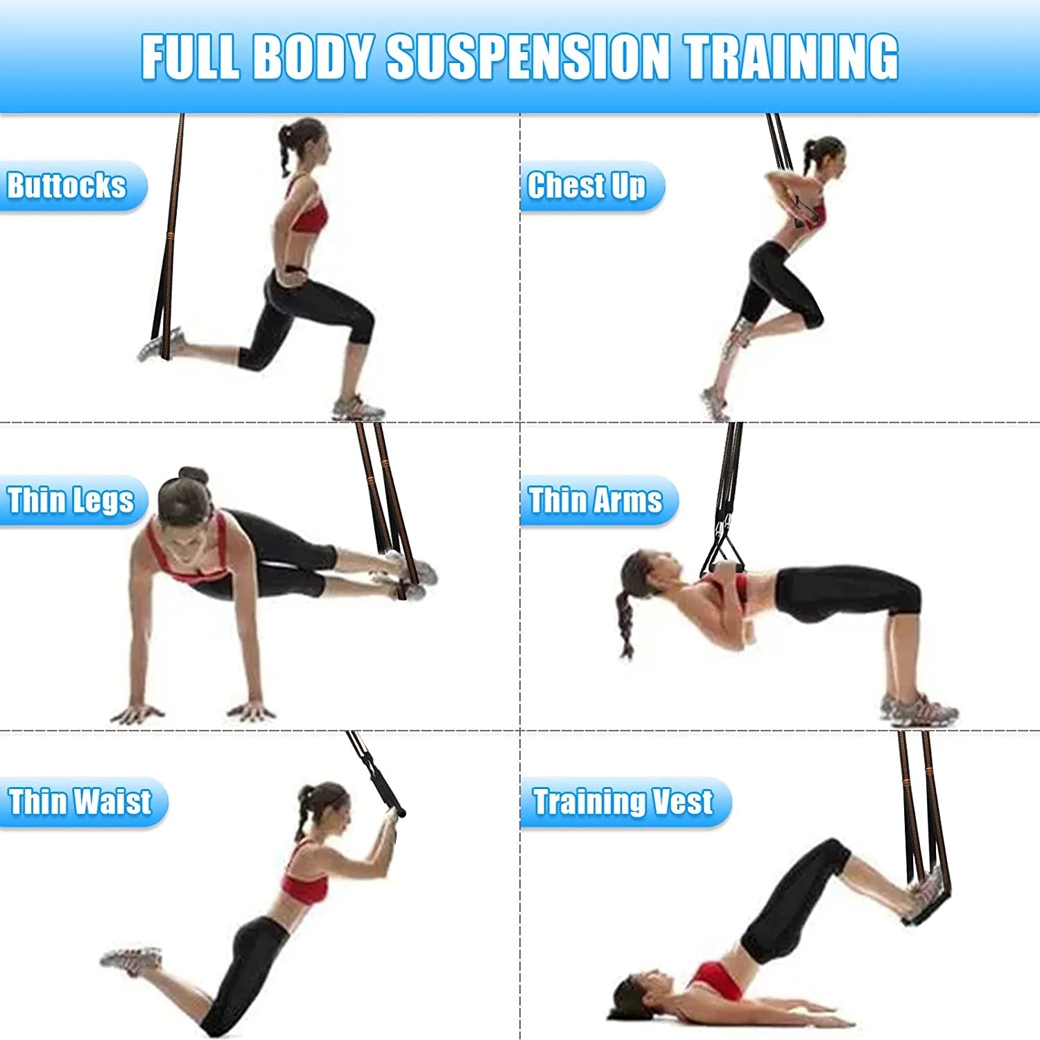 Nylon Door Anchor Strap for Resistance Exercise, Resistance Bands  Portable Home Gym.Punching-Free