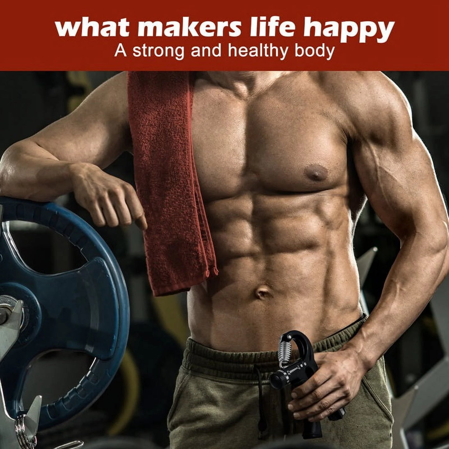 6 Pack Grip Strength Trainer Kit 