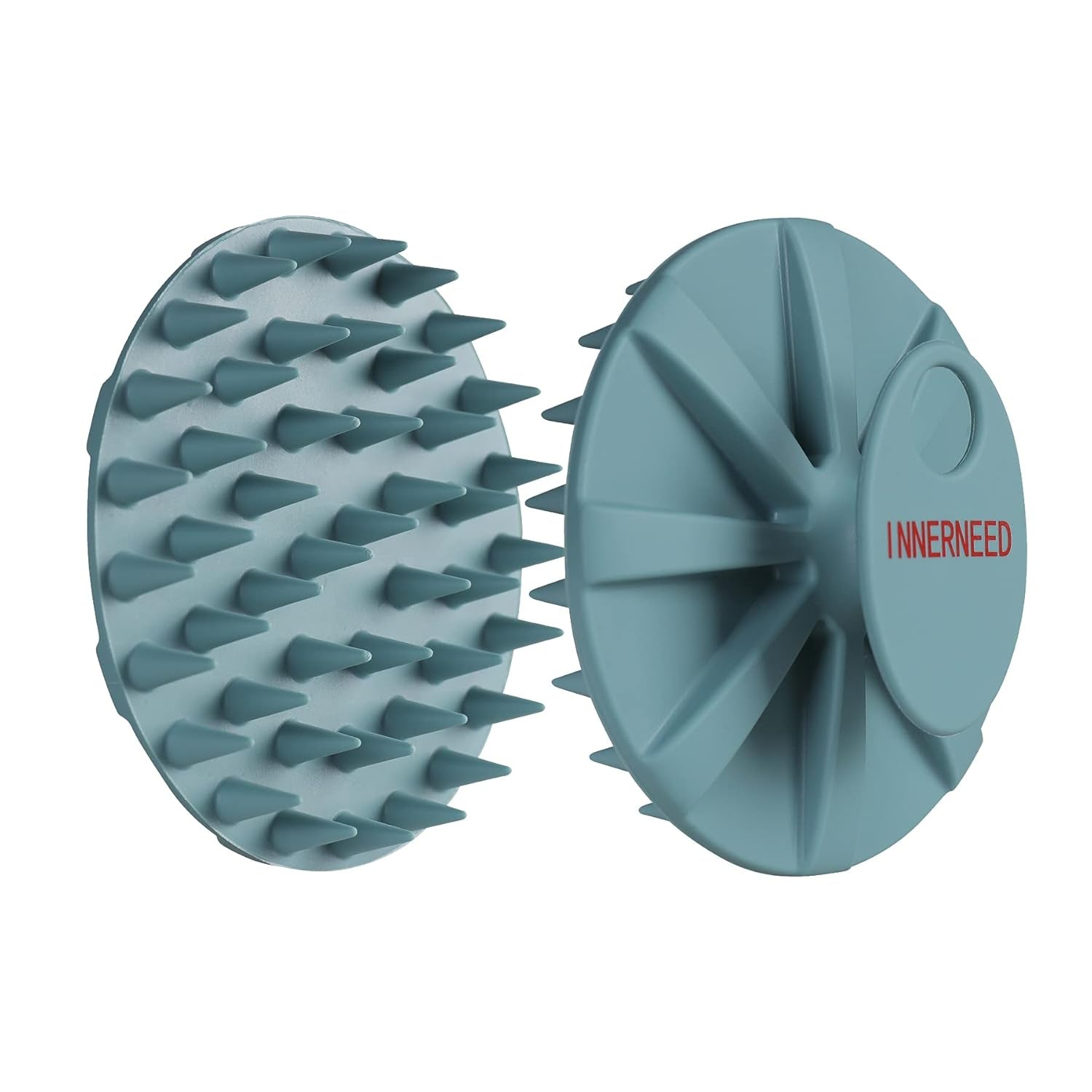 INNERNEED Scalp Massager Shampoo Brush (Dark Green)