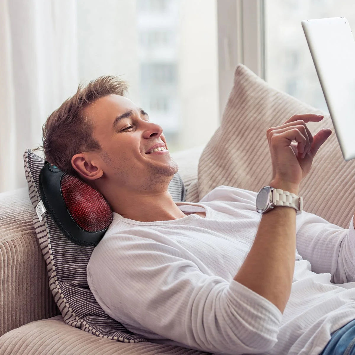 Shiatsu Back and Neck Massager with Heat.