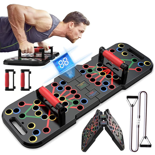 Professional Push Up Board, 60-in-1 Multi-Functional Push Up Bar