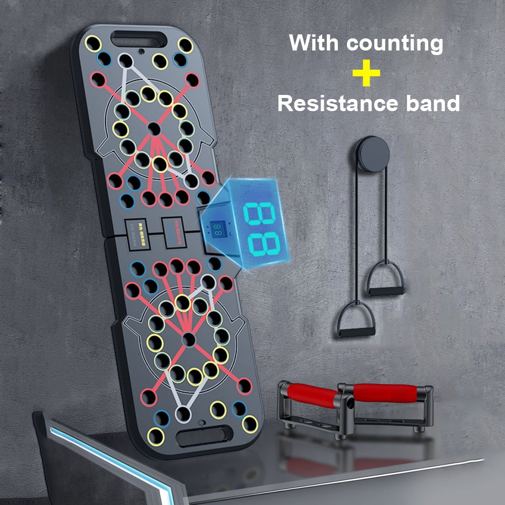 Professional Push Up Board, 60-in-1 Multi-Functional Push Up Bar