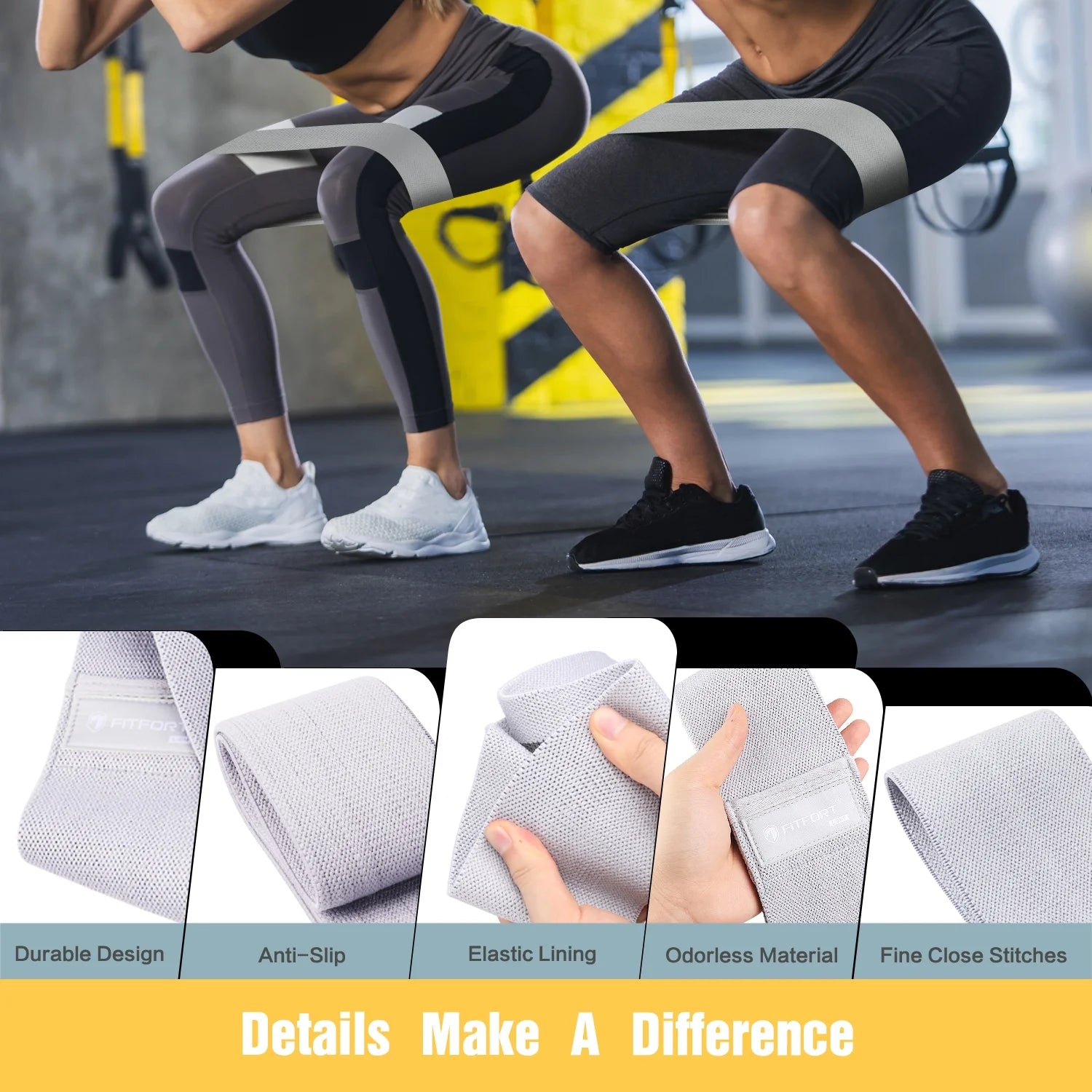Resistance Bands for Legs and Butt Exercise Bands 