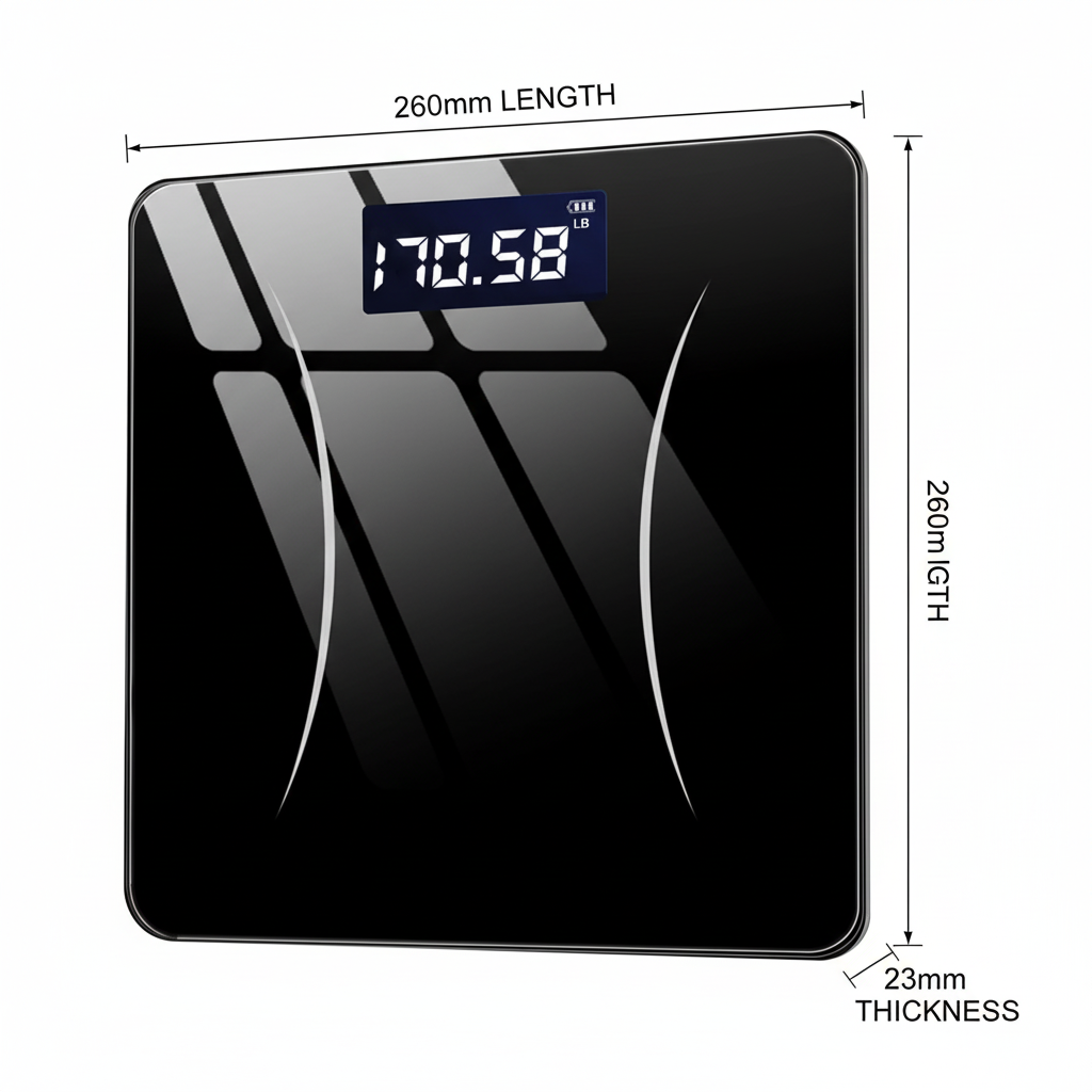 Tocnoda scale with measurements only